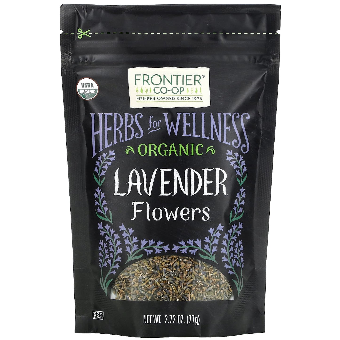 Frontier Co-op-Organic Lavender Flowers-2.72 oz (77 g)