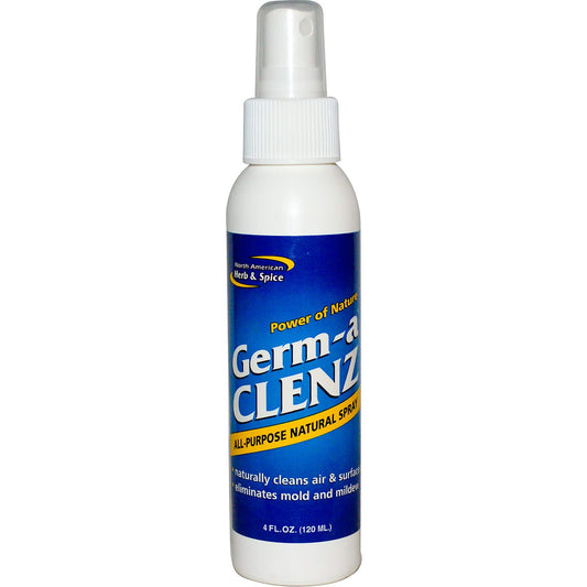 North American Herb & Spice-Germ-a Clenz-All Purpose Natural Spray-4 fl oz (120 ml)