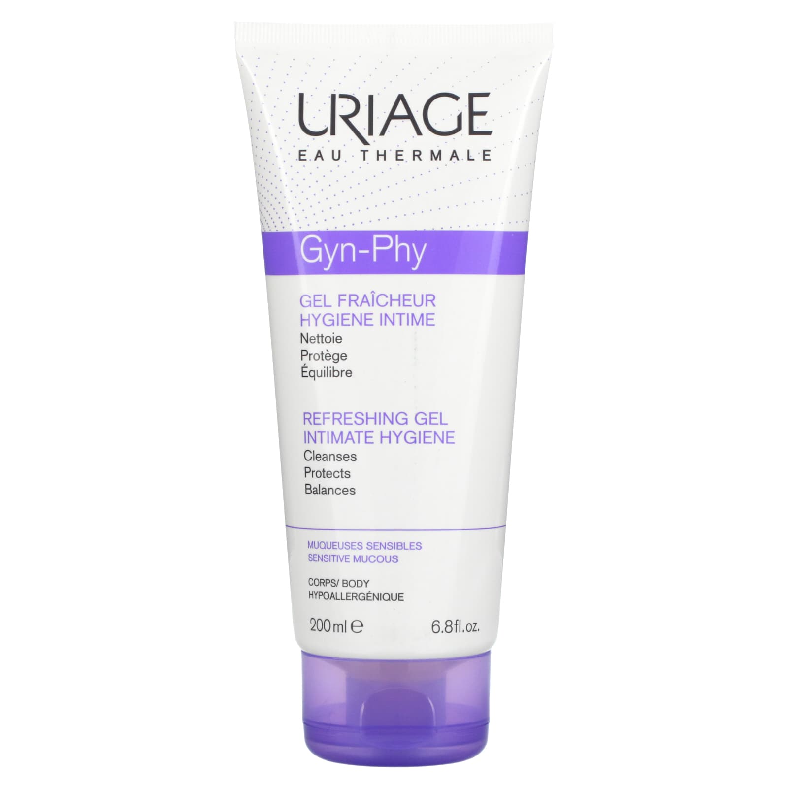 Uriage-Gyn-Phy-Refreshing Gel Intimate Hygiene-6.8 fl oz (200 ml)