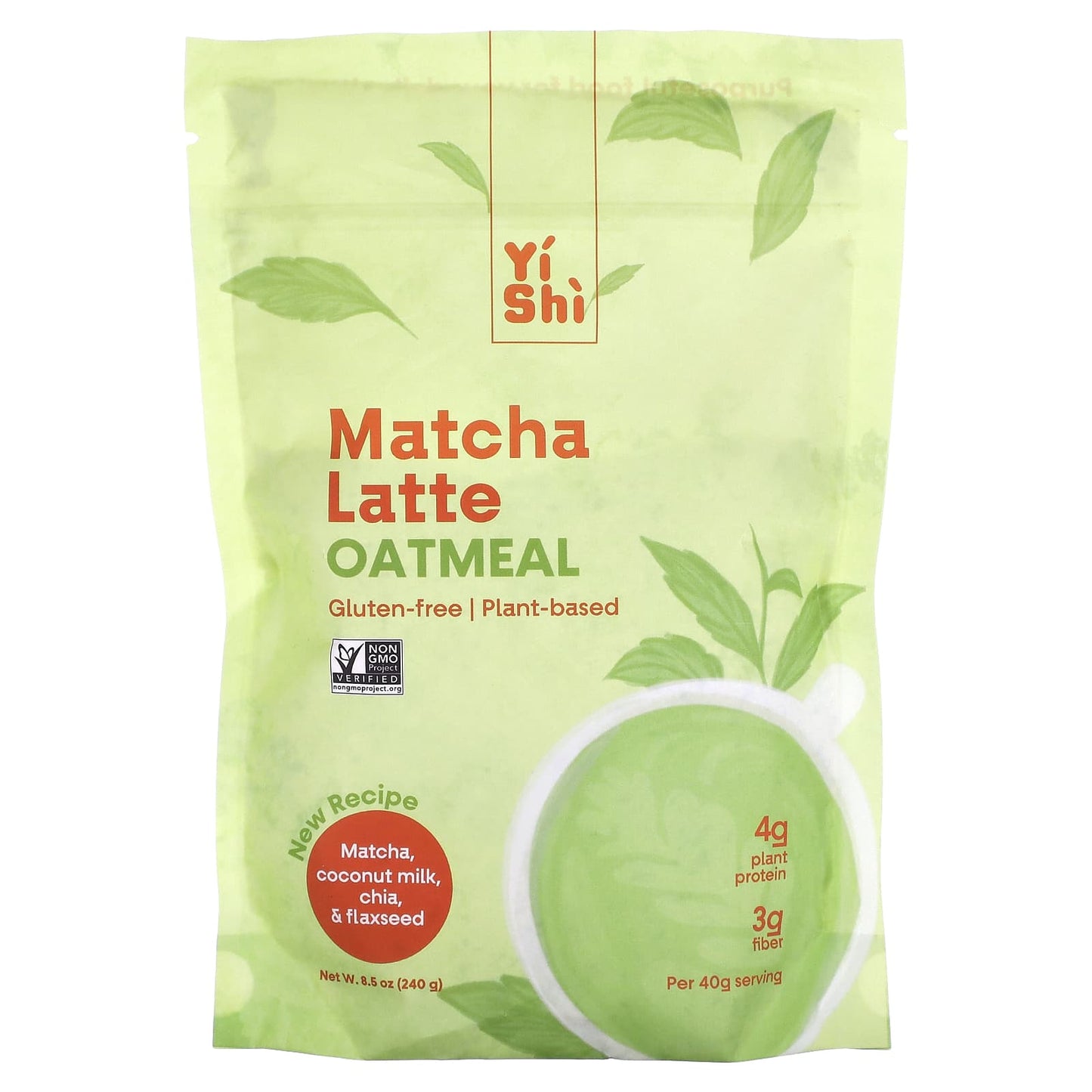 Yishi-Oatmeal-Matcha Latte-8.5 oz (240 g)