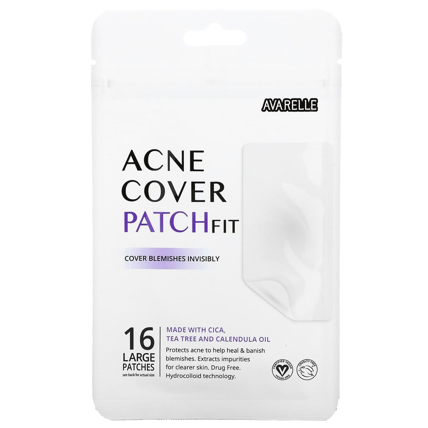 Avarelle-Acne Cover Patch Fit-16 Large Patches