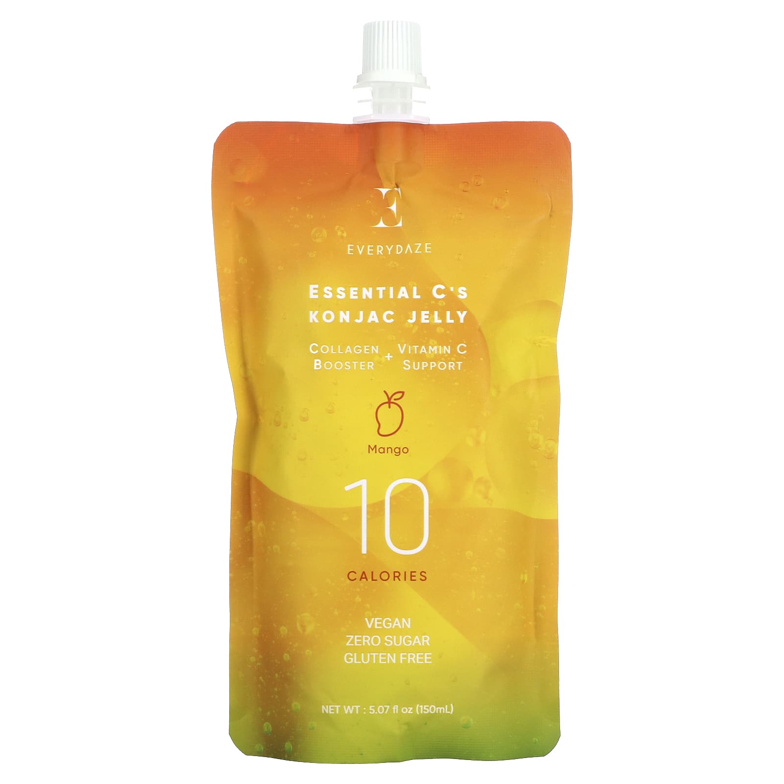 Everydaze-Essential C's Konjac Jelly-Mango-5.07 fl oz (150 ml)