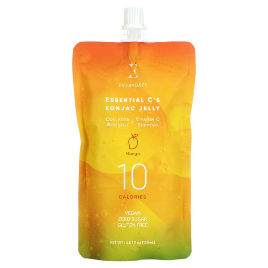 Everydaze-Essential C's Konjac Jelly-Mango-5.07 fl oz (150 ml)