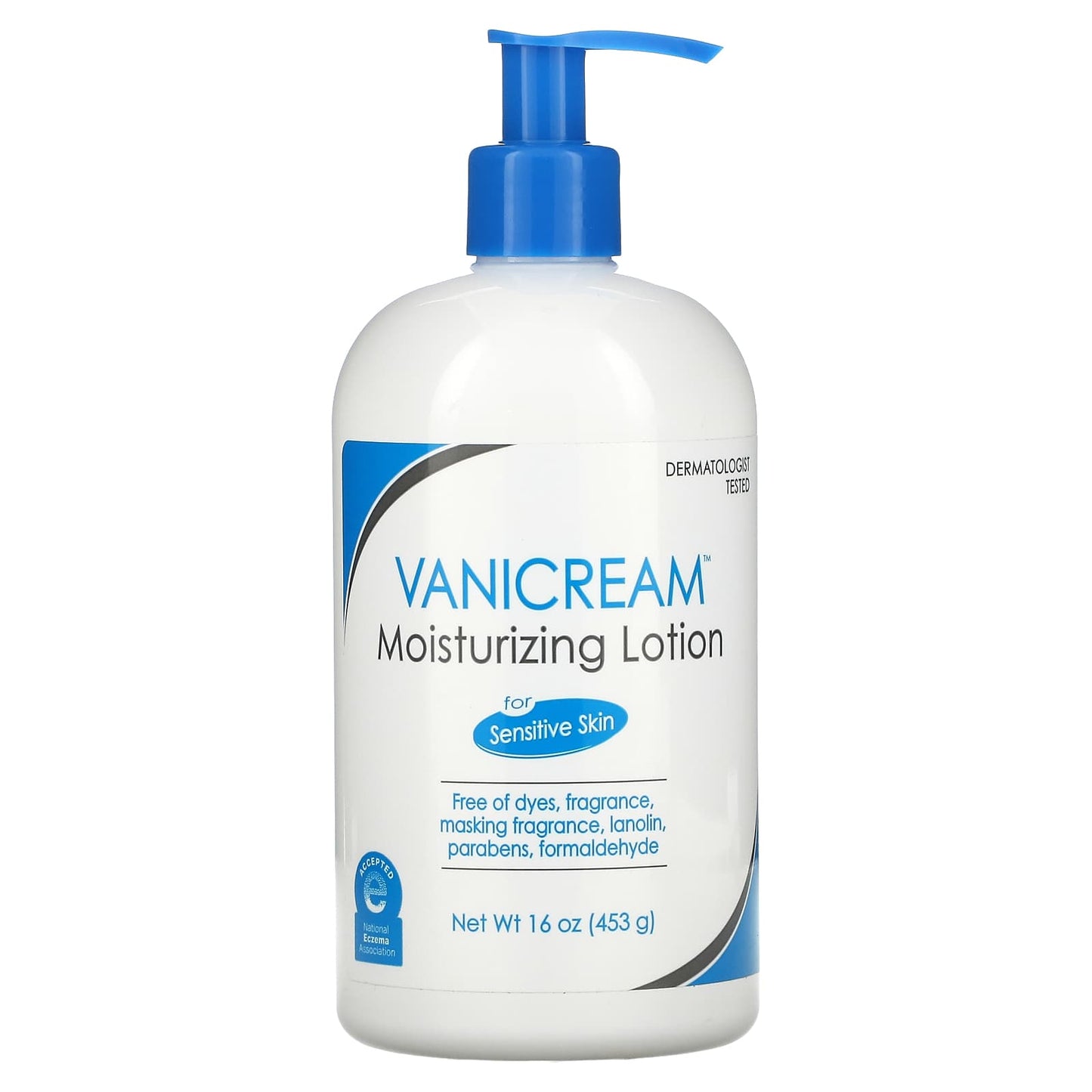 Vanicream-Moisturizing Lotion-For Sensitive Skin-Fragrance Free-16 oz (453 g)