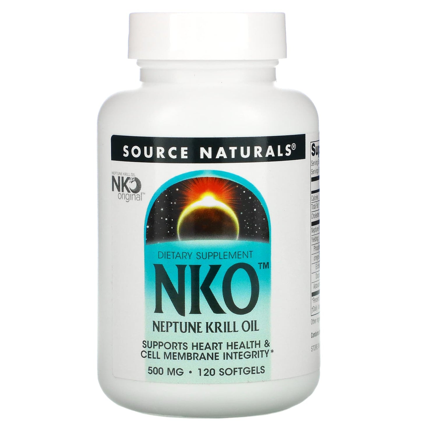 Source Naturals-NKO-Neptune Krill Oil-500 mg-120 Softgels