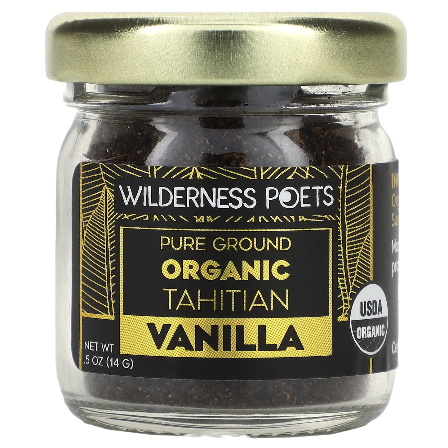 Wilderness Poets-Organic Tahitian Vanilla-0.5 oz (14 g)