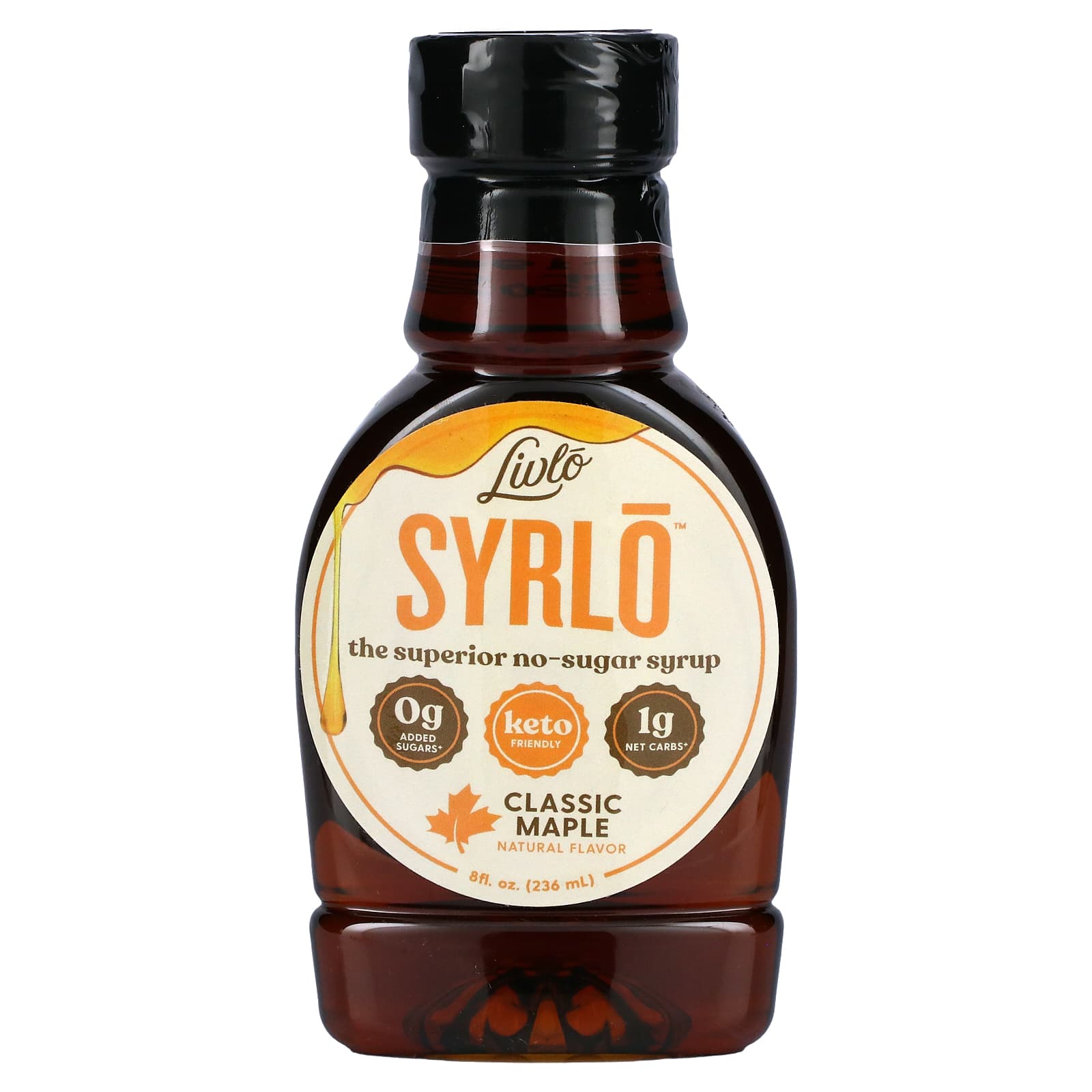 Livlo-Syrlo-Classic Maple-8 fl oz (236 ml)