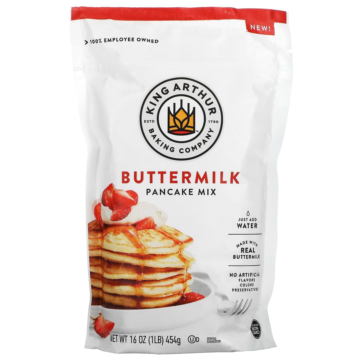 King Arthur Baking Company-Buttermilk Pancake Mix-16 oz (454 g)