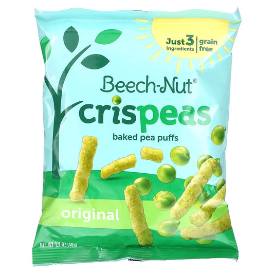 Beech-Nut-Crispeas-Baked Pea Puffs-12+ Months-Original-1.4 oz (40 g)