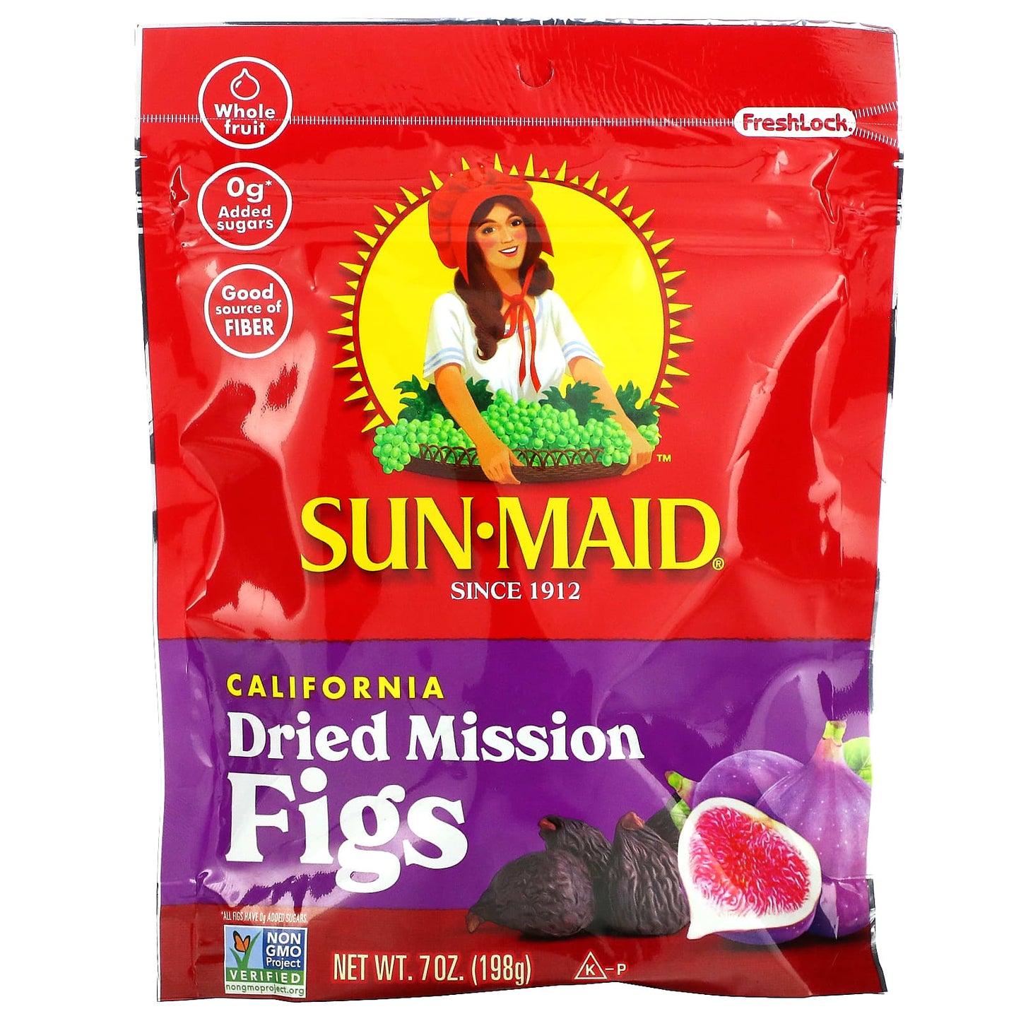 Sun-Maid-California Dried Mission Figs-7 oz (198 g)