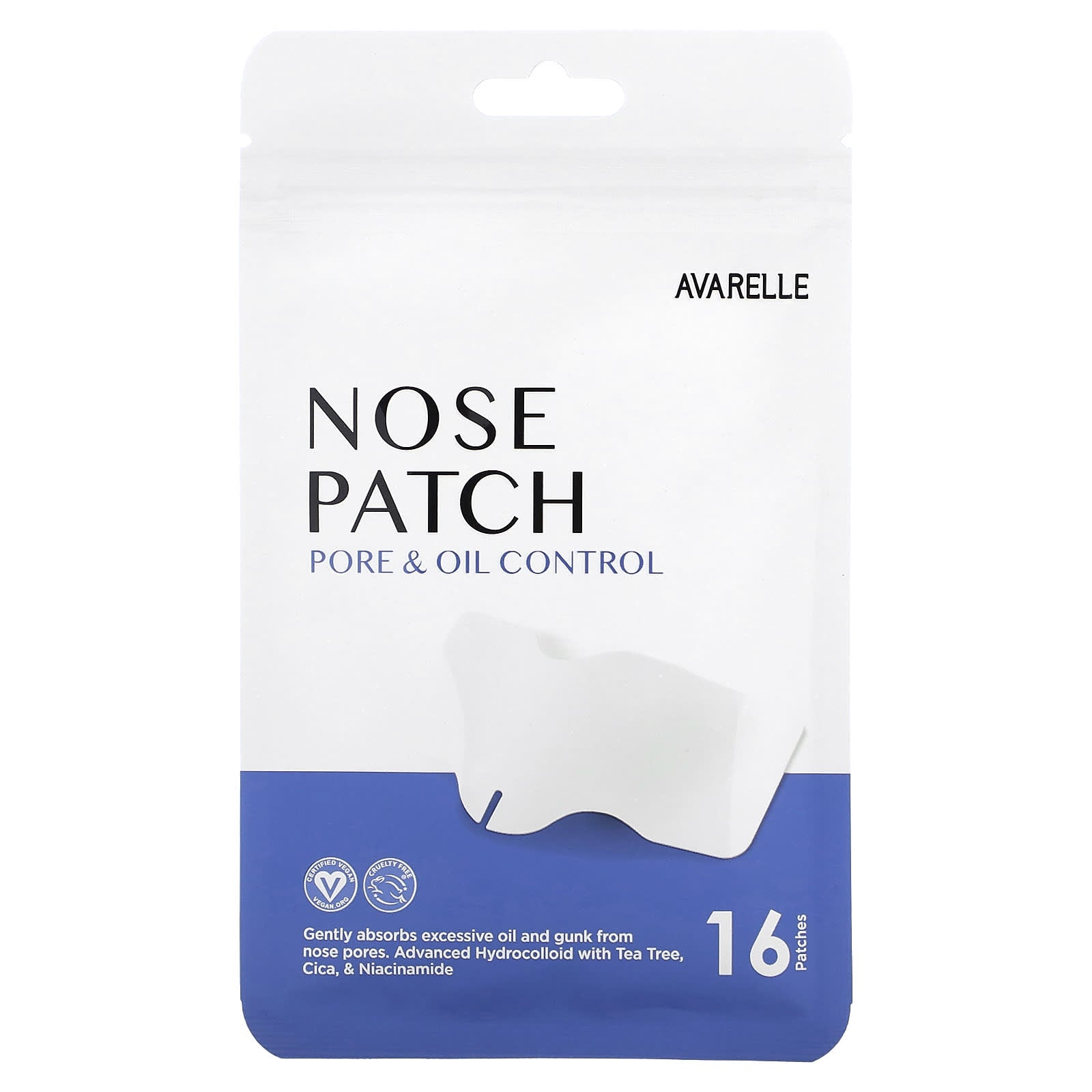 Avarelle-Nose Patch-Pore & Oil Control-16 Patches