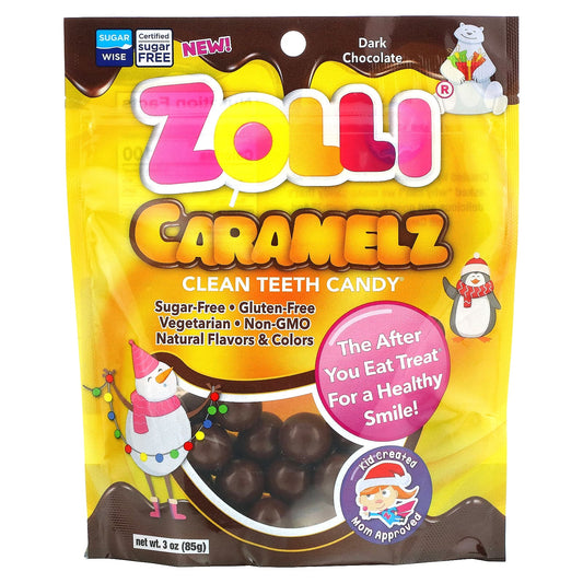 Zollipops-Caramelz-Dark Chocolate-3 oz (85 g)