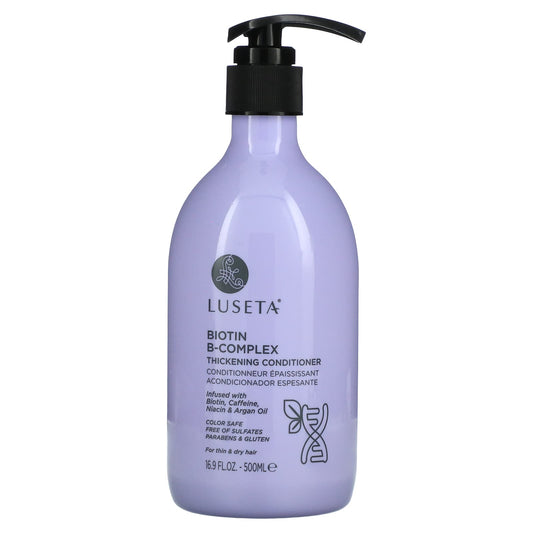 Luseta Beauty-Biotin B-Complex Thickening Conditioner-For Thin & Dry Hair-16.9 fl oz (500 ml)