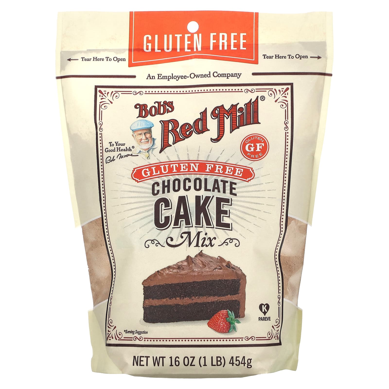 Bob's Red Mill-Gluten Free Chocolate Cake Mix-16 oz (454 g)