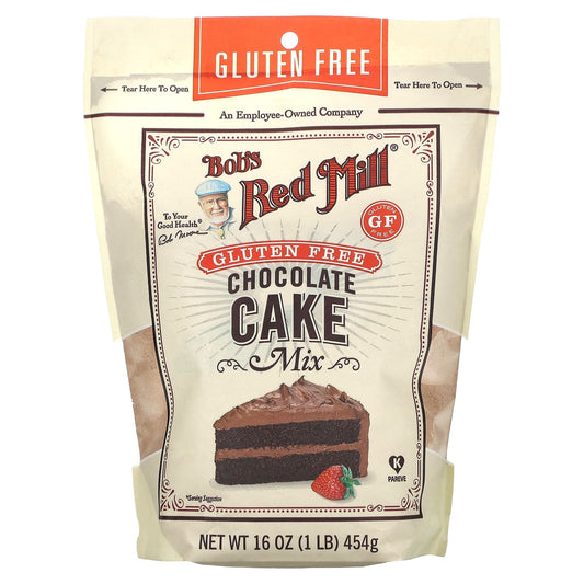 Bob's Red Mill-Gluten Free Chocolate Cake Mix-16 oz (454 g)