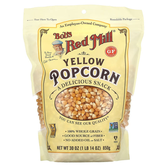 Bob's Red Mill-Yellow Popcorn-1 lb 14 oz (850 g)