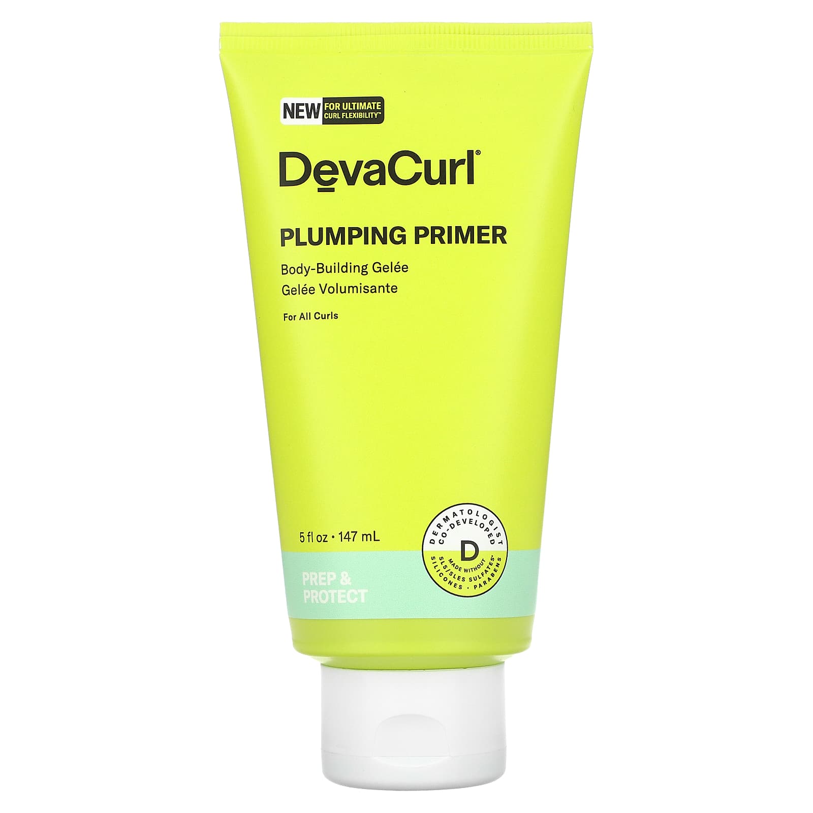 DevaCurl-Plumping Primer-Body-Building Gelee-5 fl oz (147 ml)