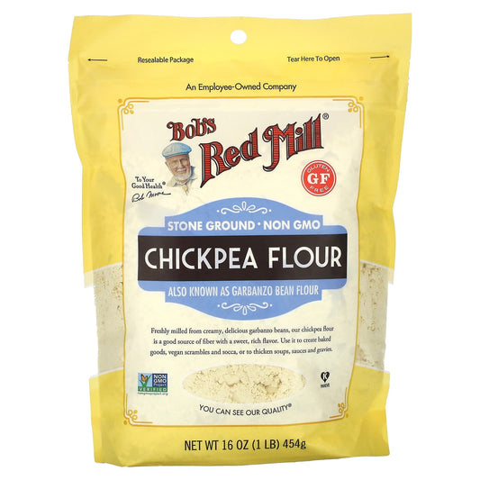 Bob's Red Mill-Chickpea Flour-Gluten Free-1 lb (454 g)