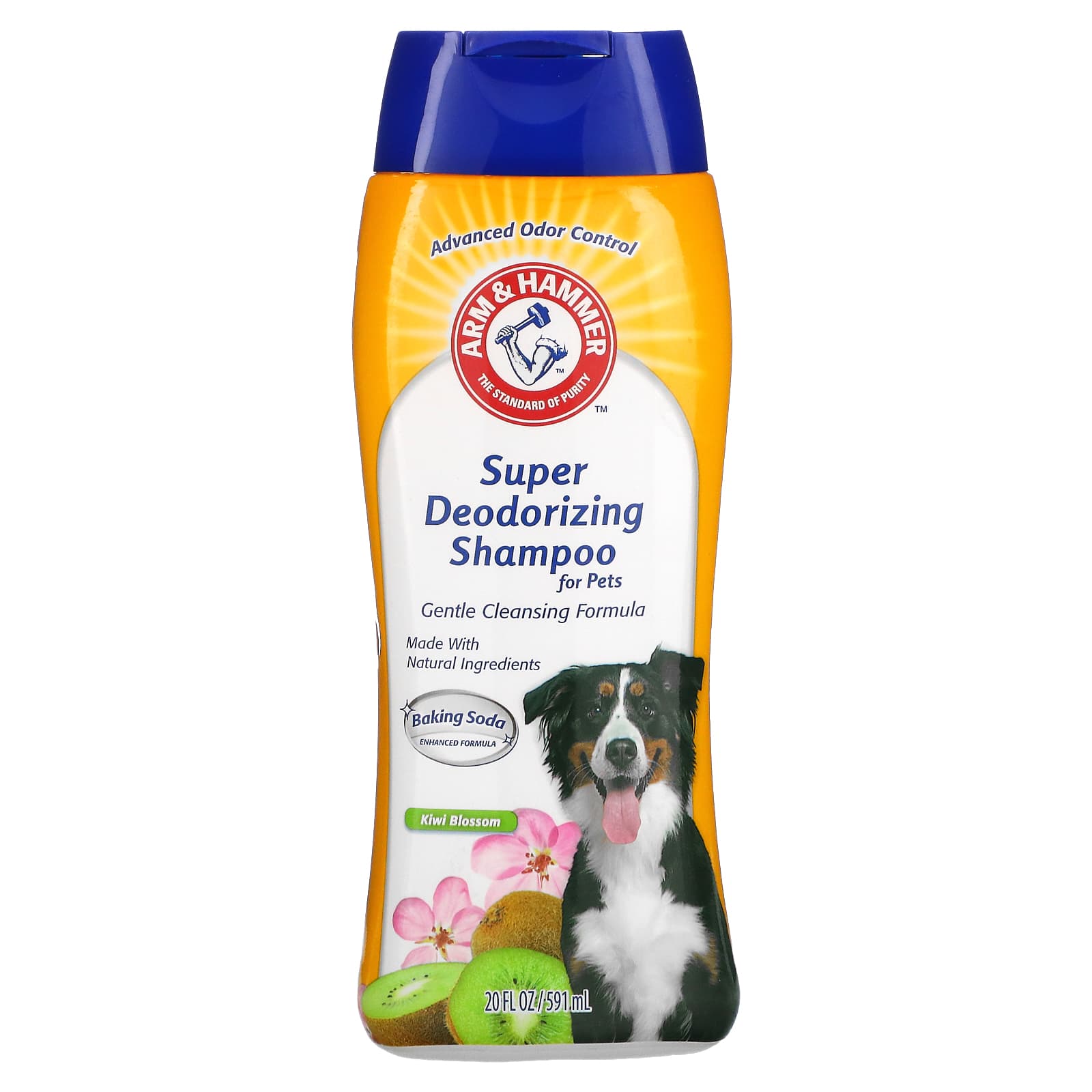 Arm & Hammer-Super Deodorizing Shampoo for Pets-Kiwi Blossom-20 fl oz (591 ml)