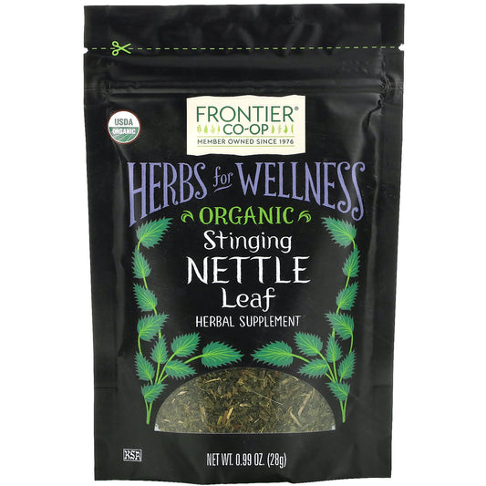 Frontier Co-op-Organic Stinging Nettle Leaf-0.99 oz (28 g)