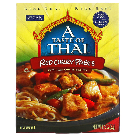 A Taste Of Thai-Red Curry Paste- 1.75 oz (50 g)