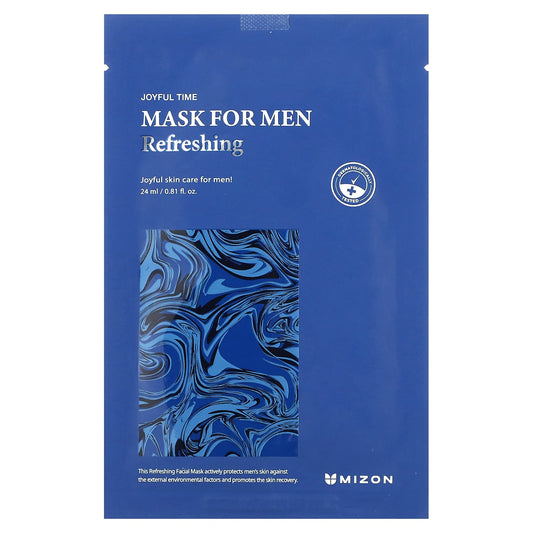 Mizon-Men-Refreshing Beauty Mask-1 Sheet Mask-0.81 fl oz (24 ml)