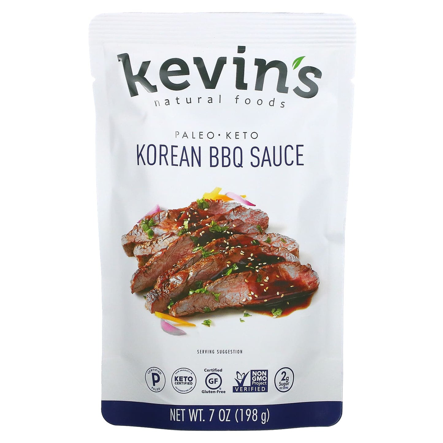 Kevin's Natural Foods-Korean BBQ Sauce-Mild-7 oz (198 g)