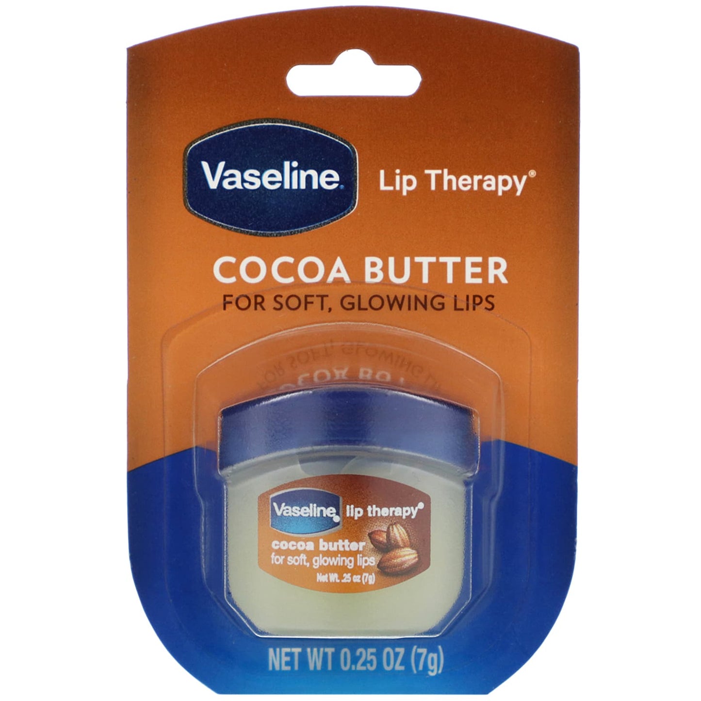 Vaseline, Lip Therapy, Cocoa Butter, 0.25 oz (7 g)