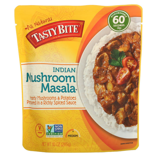 Tasty Bite-Indian Mushroom Masala-Medium-10 oz (285 g)