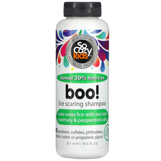 SoCozy-Kids-Boo! Lice Scaring Shampoo-10.5 fl oz (311 ml)