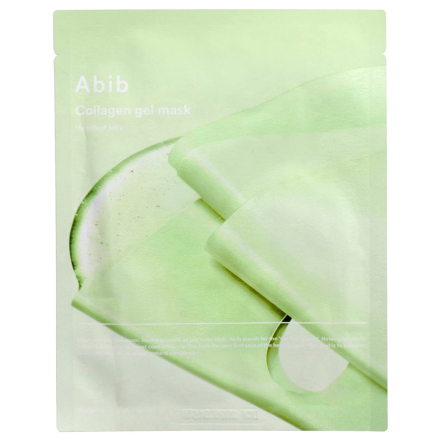 Abib-Collagen Gel Beauty Mask-Heartleaf Jelly-1 Sheet-1.23 oz (35 g)