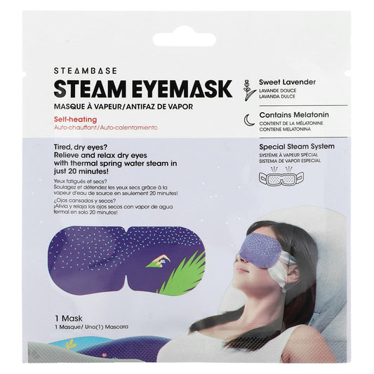 Steambase-Steam Eye Mask-Sweet Lavender-1 Eye Mask