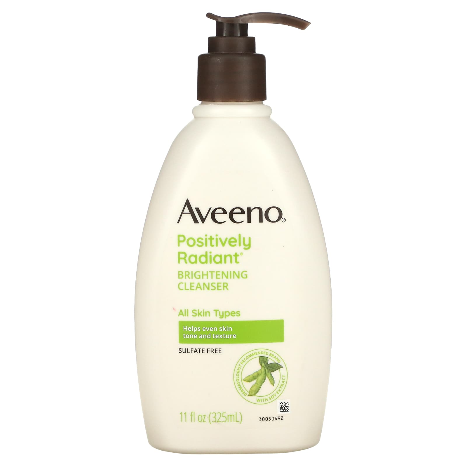 Aveeno-Positively Radiant-Brightening Cleanser -11 fl oz (325 ml)