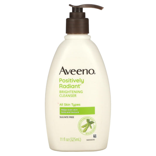 Aveeno-Positively Radiant-Brightening Cleanser -11 fl oz (325 ml)