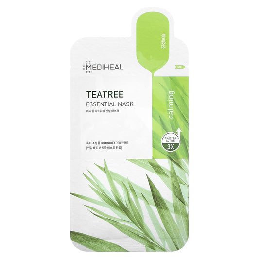 MEDIHEAL-Tea Tree Essential Beauty Mask-1 Sheet-0.81 fl oz (24 ml)