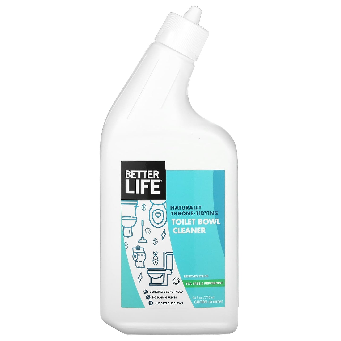 Better Life-Toilet Bowl Cleaner-Tea Tree & Peppermint-24 fl oz (710 ml)