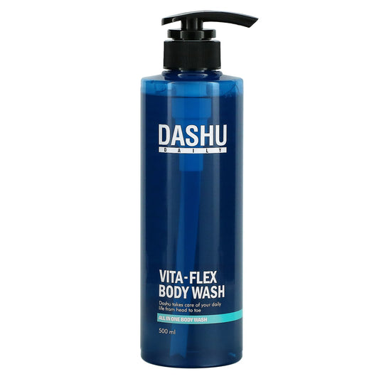 Dashu-Daily Vita-Flex Body Wash-All In One Body Wash-16.9 fl oz (500 ml)