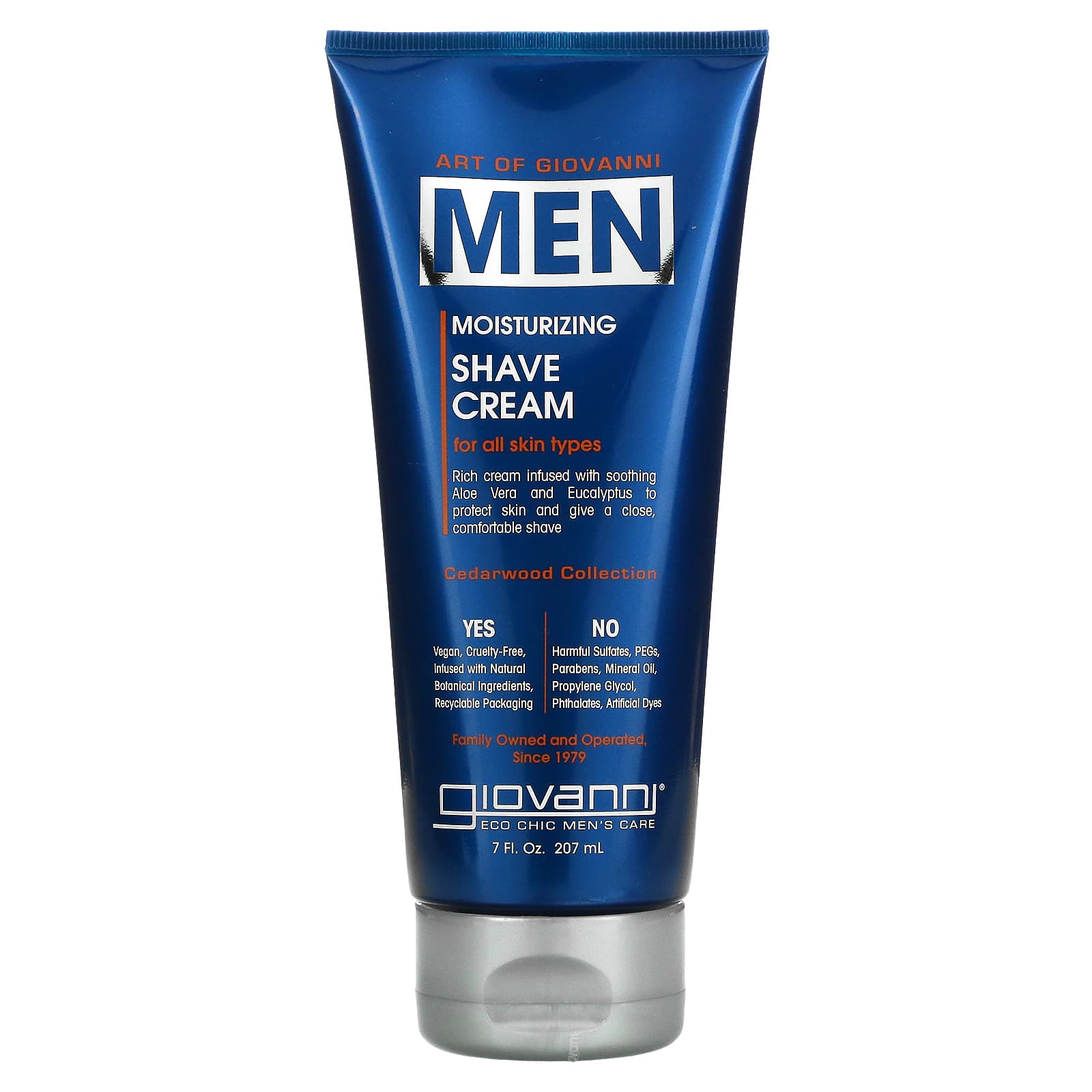 Giovanni-Art Of Giovanni-Men Moisturizing Shave Cream-7 fl oz (207 ml)