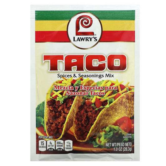 Lawry's-Taco-Spices & Seasonings Mix-1 oz (28.3 g)