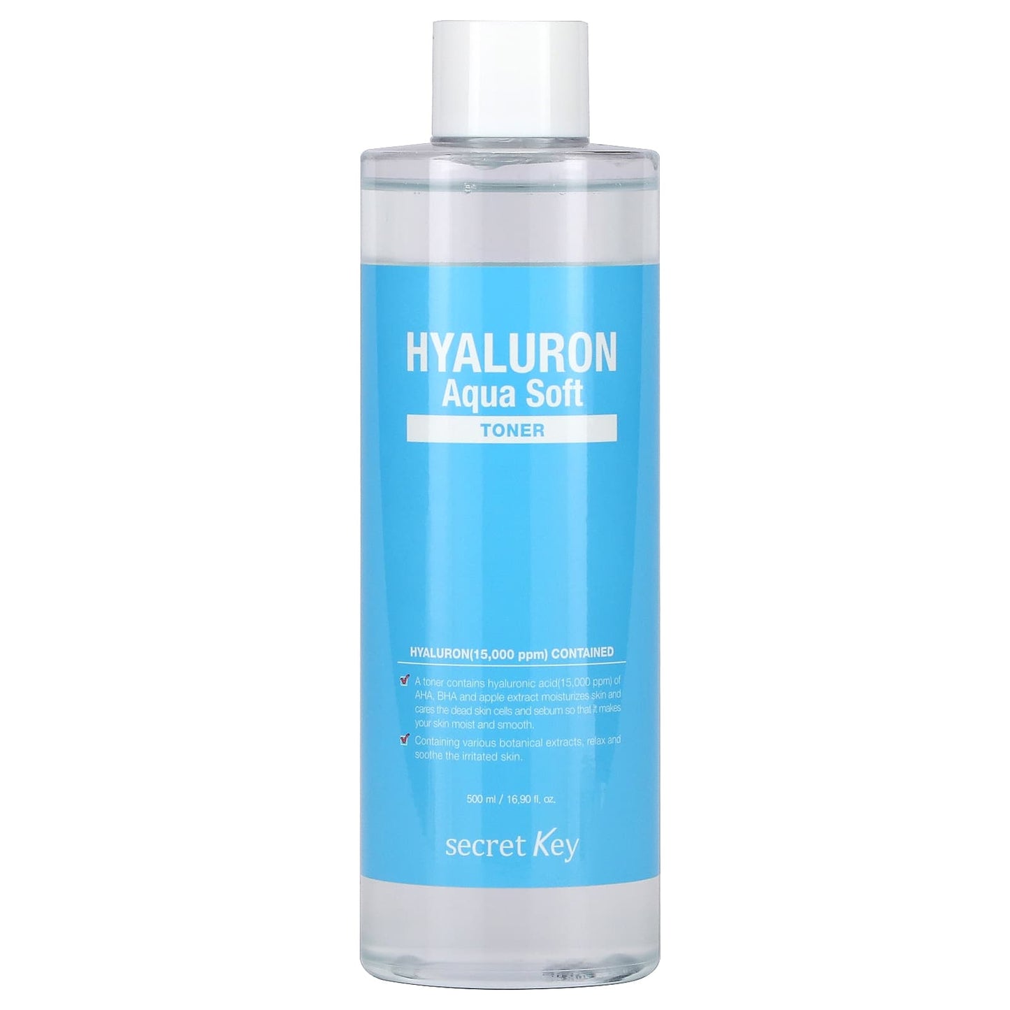 Secret Key-Hyaluron Aqua Soft Toner-16.9 fl oz (500 ml)