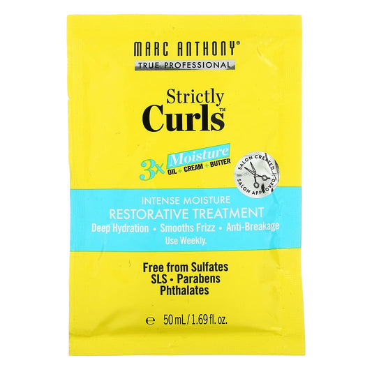 Marc Anthony-Strictly Curls-Intense Moisture Restorative Treatment-1.69 fl oz (50 ml)