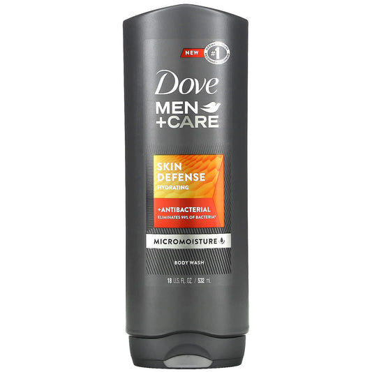 Dove-Men+Care-Skin Defense Hydrating Body Wash-18 fl oz (532 ml)