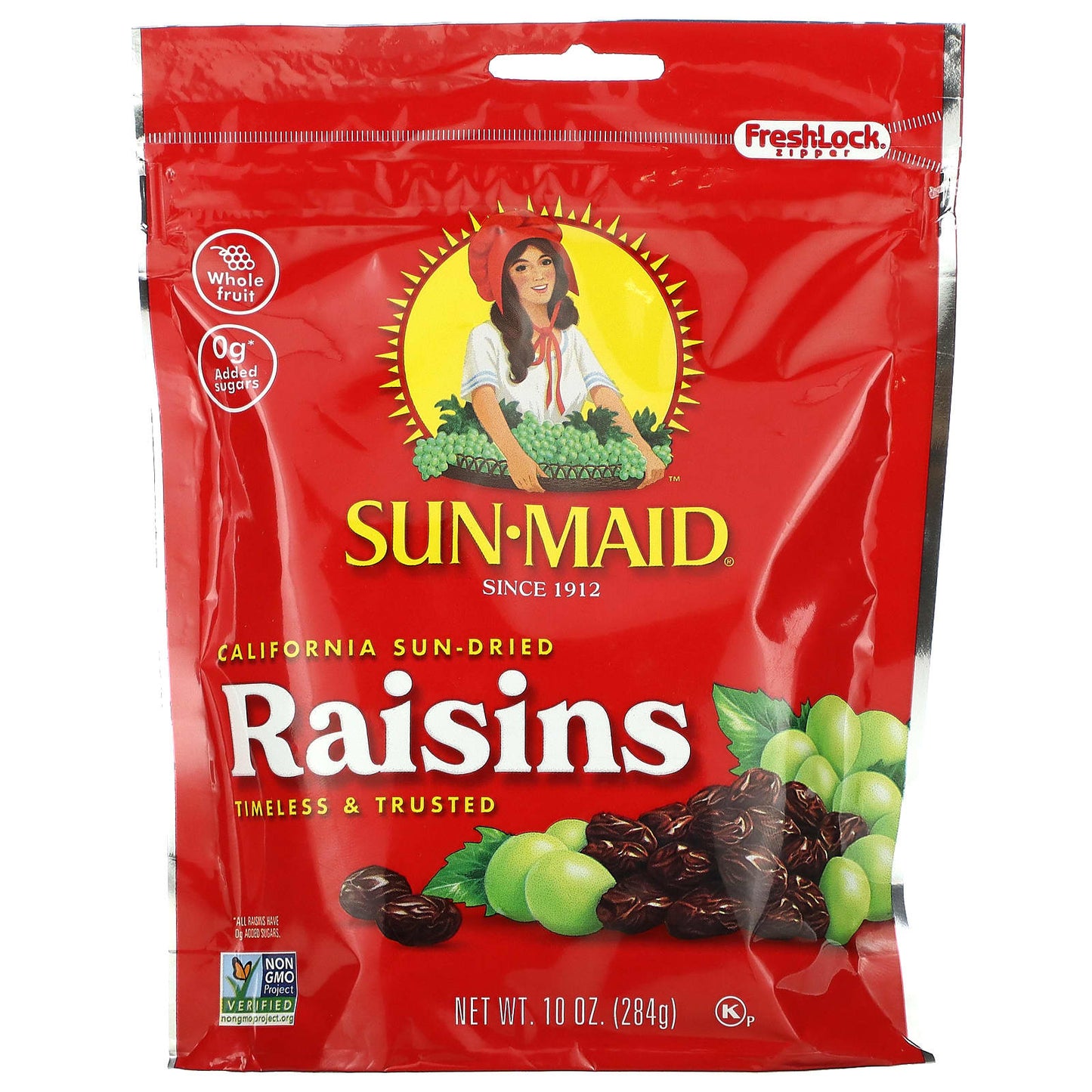 Sun-Maid-California Sun-Dried Raisins-10 oz (284 g)