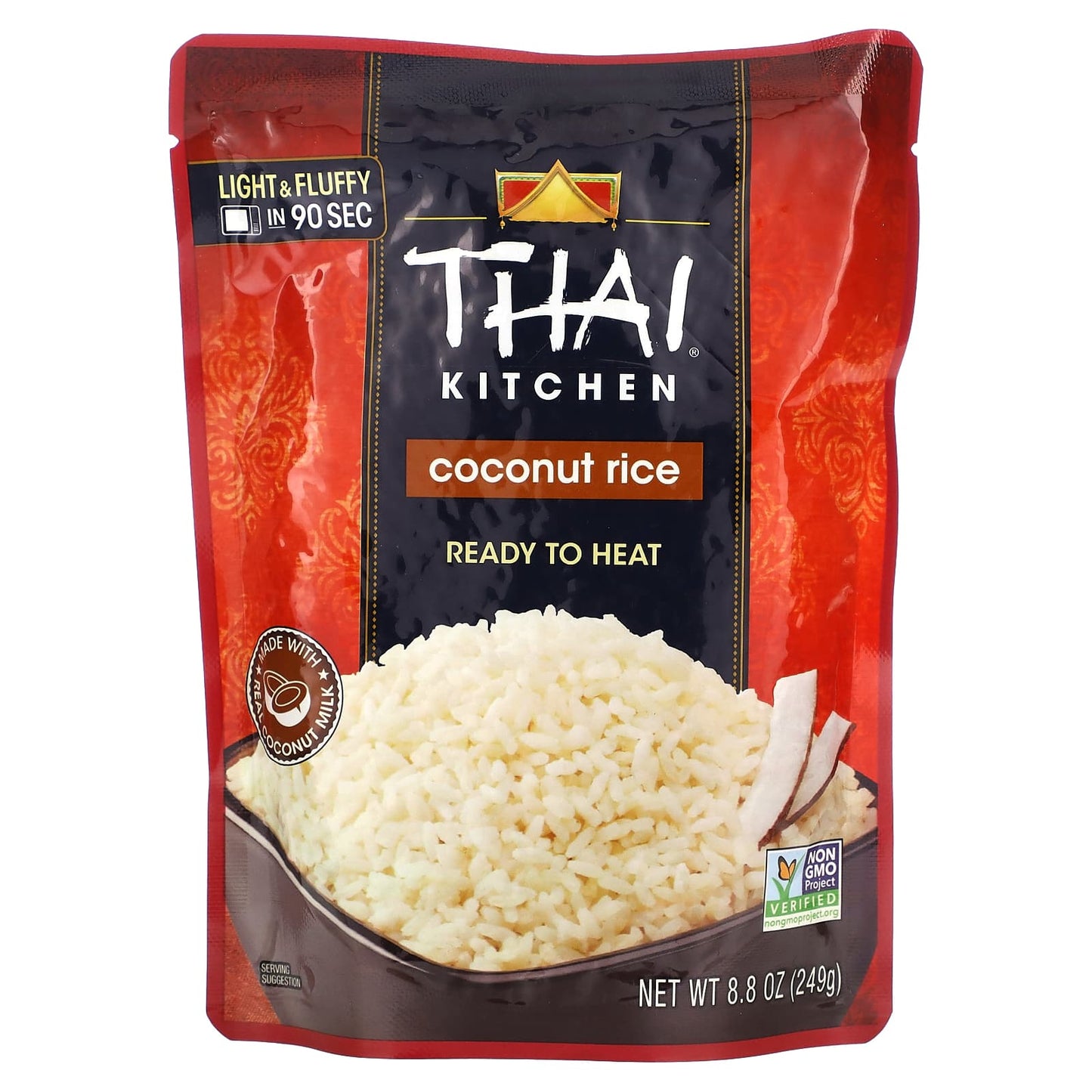 Thai Kitchen-Ready To Heat-Coconut Rice-8.8 oz (249 g)