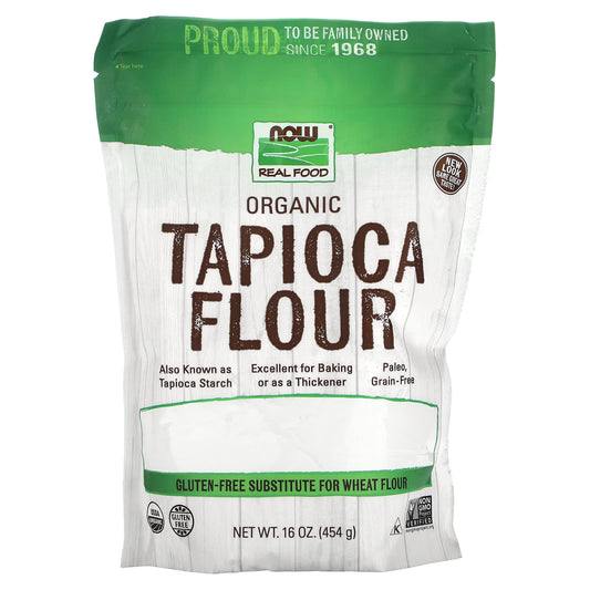 NOW Foods-Organic Tapioca Flour-16 oz (454 g)