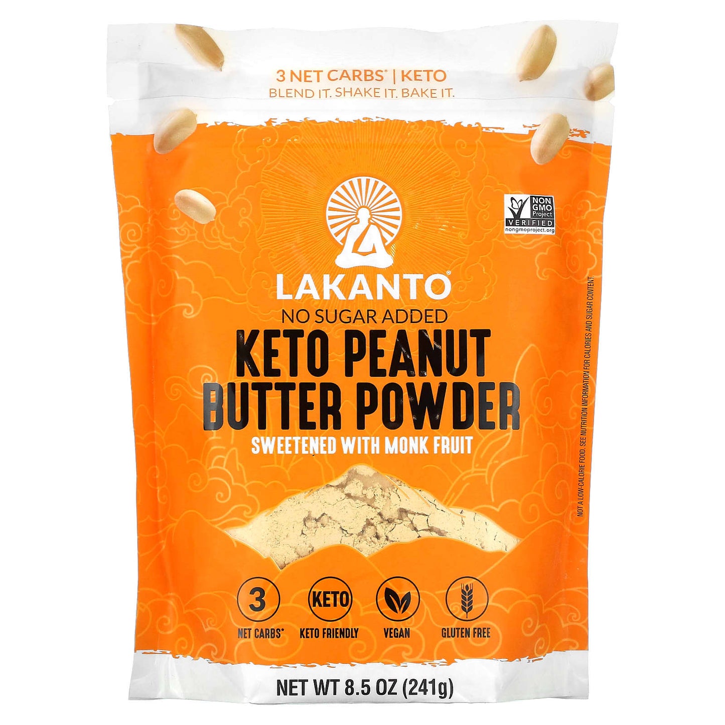 Lakanto-Keto Peanut Butter Powder-8.5 oz (241 g)