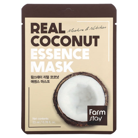 Farmstay-Real Coconut Essence Beauty Mask-1 Sheet-0.78 fl oz (23 ml)