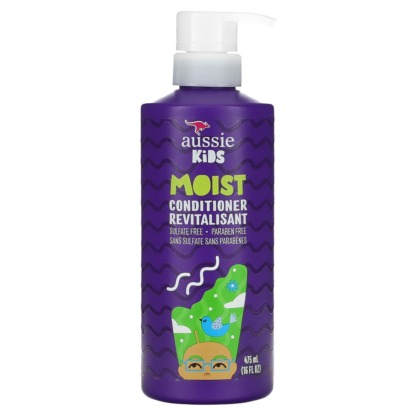 Aussie-Kids-Moist Conditioner-Sunny Tropical Fruit-16 fl oz (475 ml)