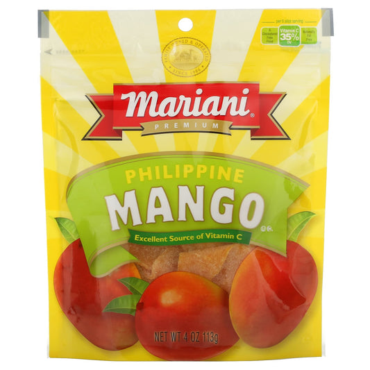 Mariani Dried Fruit-Philippine-Mango-4 oz (113 g)