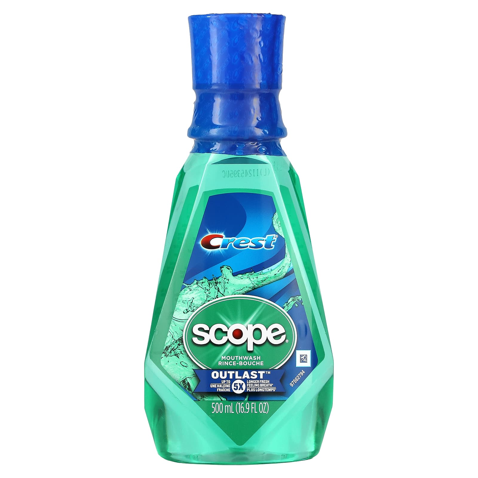 Crest-Scope-Outlast-Mouthwash-Mint-16.9 fl oz (500 ml)